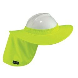 Osłona przed słońcem na kask Chill-Its 6660 Lime Hard Hat Brim with Shade