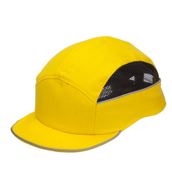 Przemysłowy Hełm Lekki Cuppie4 With Krótkim Dasziem Yellow