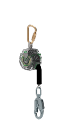 V-TEC Pfl, 3m, Rope, Steel Carabiner Screw Lock (górny), Steel Karabińczyk Obrotowy (dolny)