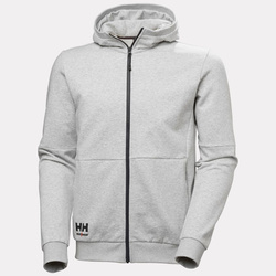 Evo Zip Hoodie 932 Grey Melange