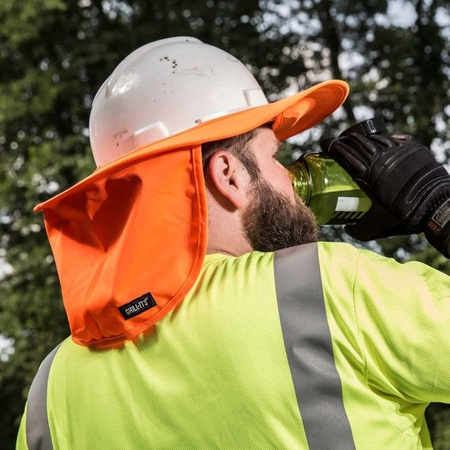 Shield Przed Słońcem Na Kask Chill-its 6660 Orange Hard Hat Brim With Shade