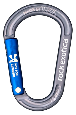 Karabinek rockX Accessory Carabiner (Light Gray)