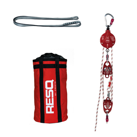 Sprzęt ratowniczy RESQ, R-ALF, 5:1, 100m, Rescue equipment