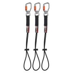 Elastyczna Smycz Na Narzędzia Squids 3714 Elastic Tool Tail Lanyard - Carabiner & Cinch Loop - 10lbs / 4.5kg (3-pack)