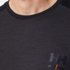 Hh Lifa Merino Crewneck 999 Black/Ebony