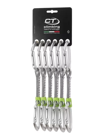 Zestaw ekspresów Lime Set Dyneema 12cm x6 - silver 