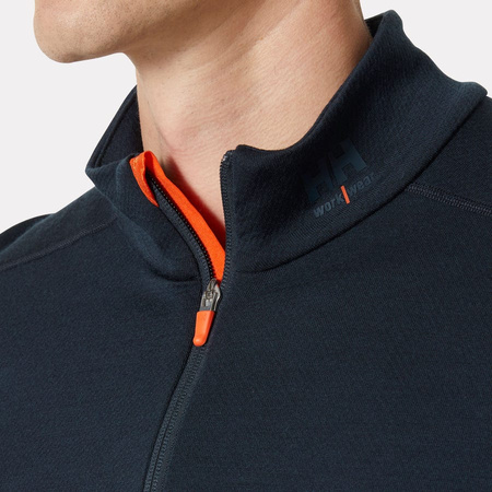 Koszulka termoaktywna Hh Lifa Merino Half Zip 590 Navy