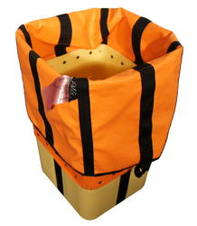 Bag Narzędziowa (plastikowe Wiadro) – Dopuszczalne Obciążenie Robocze 150 Kg - NL - Pomarańczowa