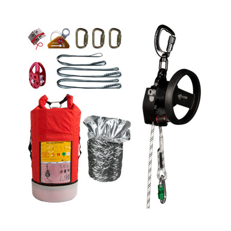 Zestaw ratowniczy RESQ, RPX200 Mobile,200m,lifting bag,vacuum,accessories