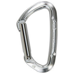 Carabiner With Prostym Zamkiem Lime Straight CF