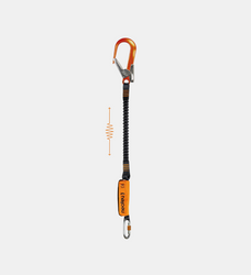 Absorber Ze Zintegrowaną Elastyczną Lanyard Mocująca 1,7m + 1 NM16NS + 1 NM28N