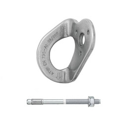 Punkt kotwiczenia AT181 typu A + zestaw montażowy do betonu (stal ocynkowana)