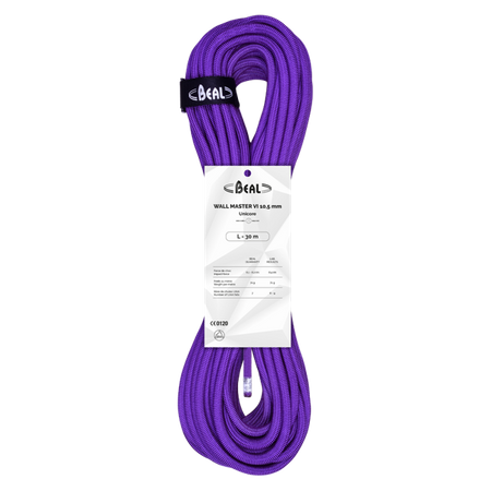 Rope Dynamiczna Wall Master Unicore 10,5 Mm X 20 M Violet