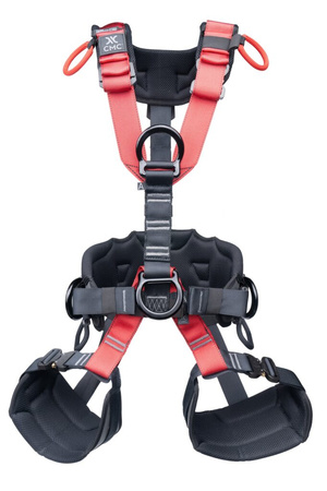 Uprząż Atom CE Quick, czerwona, rozm. M