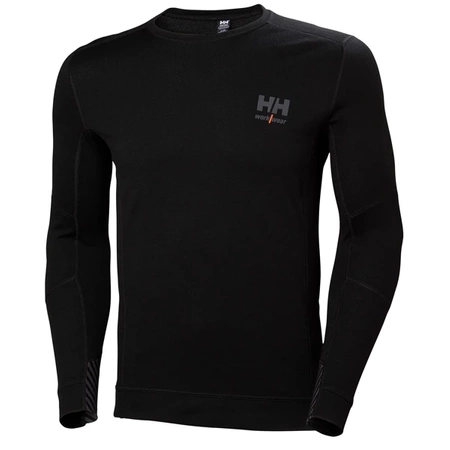 Koszulka longsleeve termiczna Lifa Merino Crewneck 990 Black