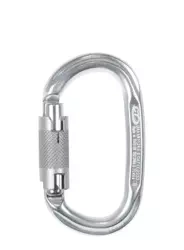 Carabiner Pillar CF WG (twist Lock) - Silver