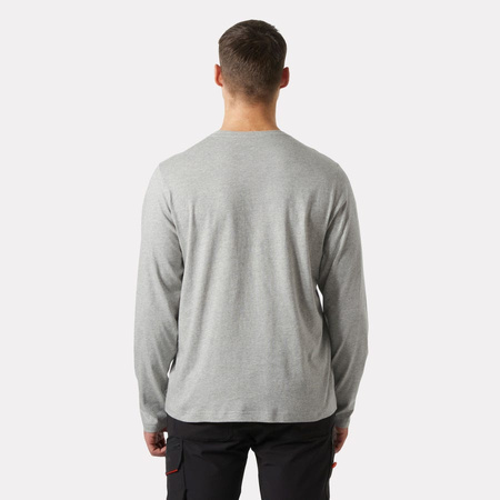 Koszulka z długim rękawem Classic Longsleeve 930 Grey Melange