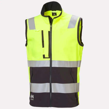 Kamizelka Alna 4X Hi Vis Tech Vest 369 Yellow/Ebony