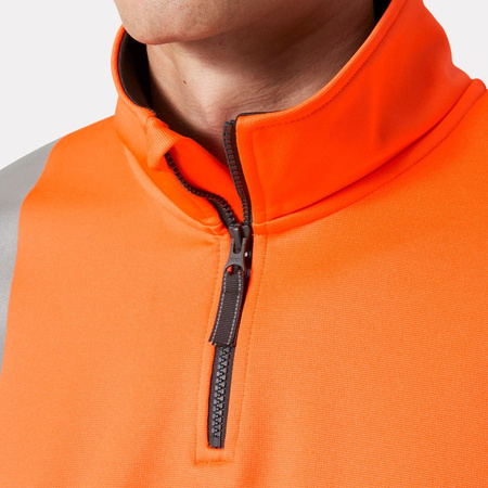 Bluza rozpinana do połowy Addvis Half Zip Sweatsh. Cl 1 269 Orange/Ebony