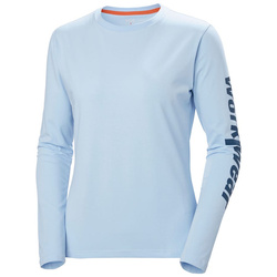 Koszulka z długim rękawem W Logo Longsleeve 513 Pinnacle Blue
