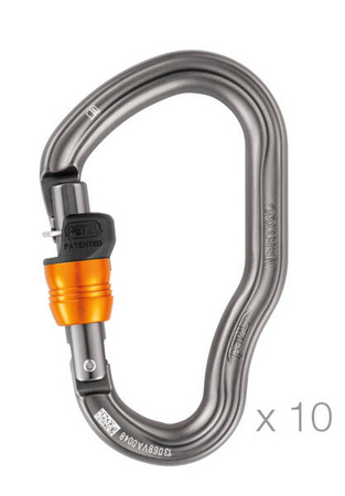 Carabiner Vertigo Wire-Lock ( Set10x)