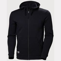 Bluza z kapturem rozpinana Classic Zip Hoodie 990 Black