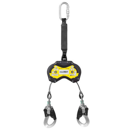 DWR 040S Podwójne Self-retracting Device With Możliwością Wchodzenia Powyżej Urządzenia