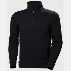 Bluza rozpinana do połowy Classic Half Zip Sweatshirt 990 Black
