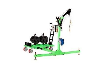 Podstawa z wózkiem przeciwwagi 3M DBI-SALA, duży udźwig, do przestrzeni zamkniętych, 8000106