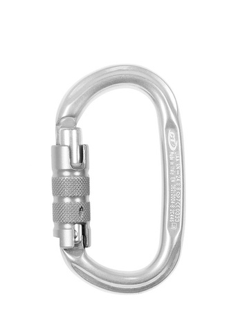 Carabiner Pillar CF TG (triplex) - Silver