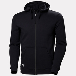 Bluza z kapturem rozpinana Manchester Zip Hoodie 991 Black