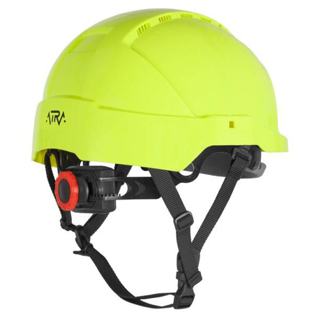 Kask/hełm Przemysłowy Ochronny ATRA 10V Yellow Hi-vis