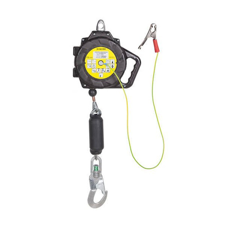 Self-retracting Device CR 250hv+g Dł. 8 M Do Pracy W Pionie I Poziomie Dopuszczone Do Użytkowania W Strefach Zagrożonych Wybuchem With With AZ 002ASI