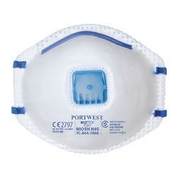 Półmaska FFP2 With Zaworkiem P201