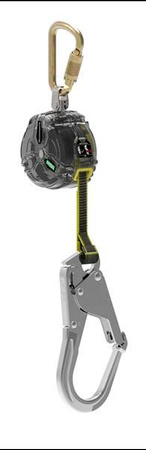 V-TEC Pfl, 3m, Strap, Pojedyncza Dźwignia, Steel Carabiner Screw Lock (górny), Hak Do Rusztowań Aluminiowych (dolny)