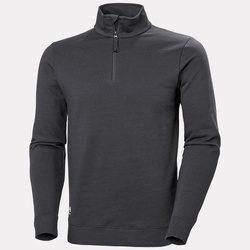 Bluza rozpinana do połowy Classic Half Zip Sweatshirt 970 Dark Grey