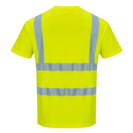 Koszulka T-shirt Ostrzegawczy Yellow S478