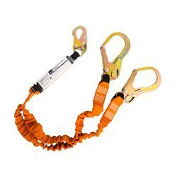 Podwójna Lanyard With Amortyzatorem 140 Kg FP75