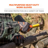 Gloves 710 Gray Tactical Heavy-duty Utility