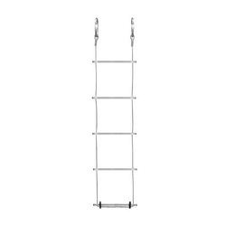 Drabina Linowa Szeroka - Stalowa DL 012 5 M