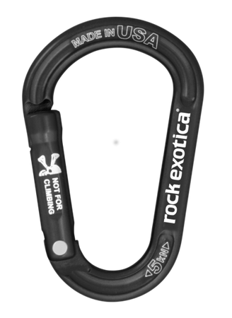 Karabinek rockX Accessory Carabiner (black)