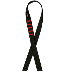 Pętla/Taśma 175 cm x 18 mm taśma płaska Black