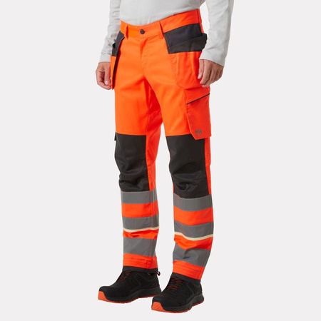 Uc-Me Cons Pant Cl2 169 Hi Vis Red/Ebony