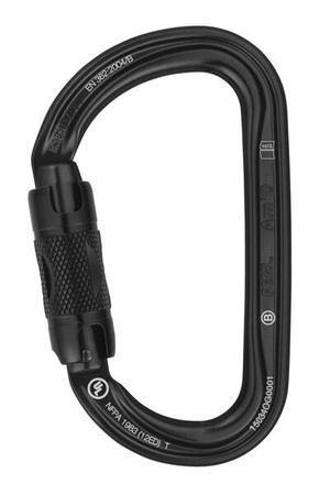 Carabiner Am'd Twist-lock (black)