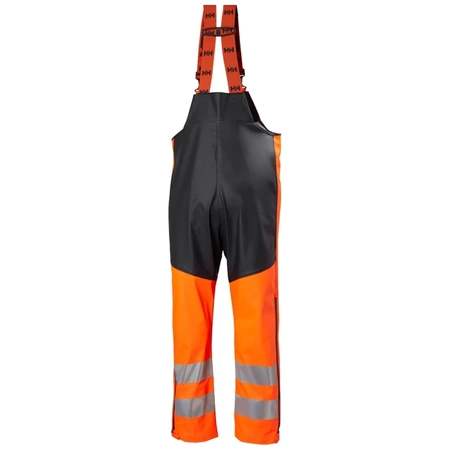 Spodnie robocze wodoodporne na szelkach Alna 2.0 Rain Bib 269 Orange/ebon