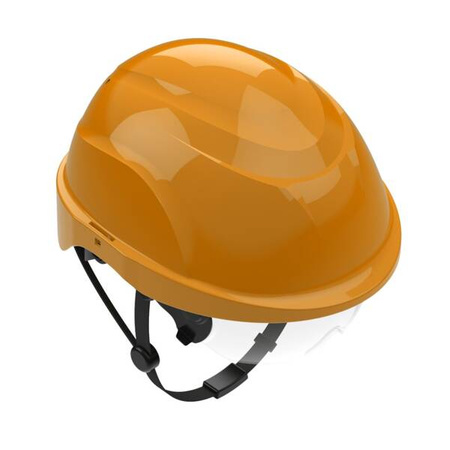 Kask Przemysłowy ATRA 20 Elektroizolacyjny With Wizjerką Orange