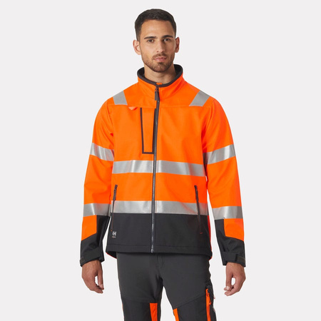 Kurtka softshell Alna 2.0 Softs Jacket 269 Orange/Ebony