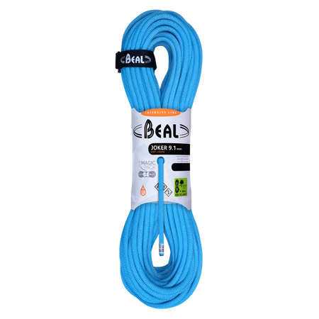 Lina dynamiczna Joker Unicore 9,1 mm x 80 m Dry Cover Blue