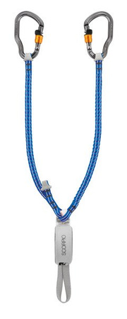 Retractable via ferrata lanyard Scorpio Vertigo Wire-Lock