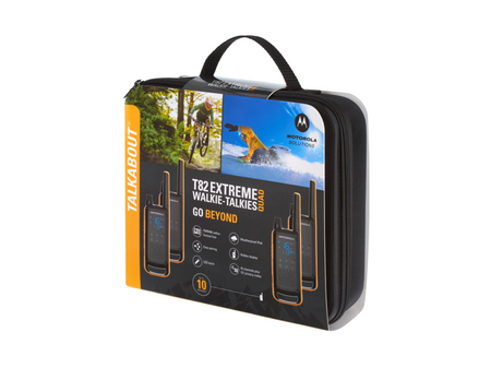 TALKABOUT T82 Extreme Motorola radio quad set (Quad Pack)